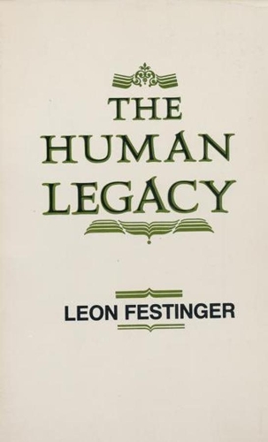 Бумажная книга «The Human Legacy», автор Леон Фестингер - фото №1