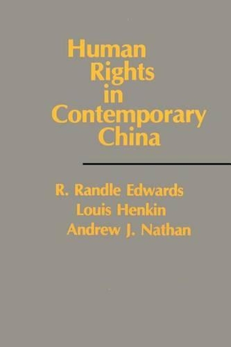Паперова книга «Human Rights in Contemporary China», авторів Ендрю Дж. Натан, Р. Рендл Едвардс - фото №1