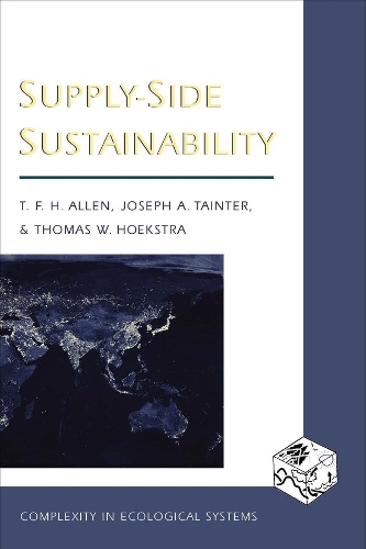 Паперова книга «Supply-Side Sustainability», авторів Джозеф А. Тейнтер, Томас В. Хукстра, Т. Ф. Г. Аллен - фото №1