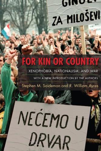 Паперова книга «For Kin or Country: Xenophobia, Nationalism, and War», авторів Р. Вільям Ейрс, Стівен М. Сайдеман - фото №1