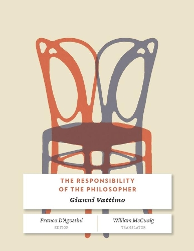 Паперова книга «The Responsibility of the Philosopher», автор Джанні Ваттімо - фото №1