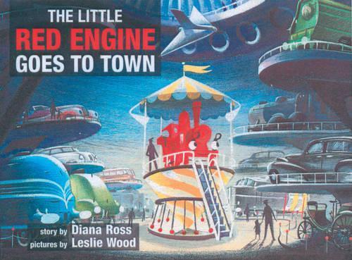 Бумажная книга «The Little Red Engine Goes to Town», автор Диана Росс - фото №1