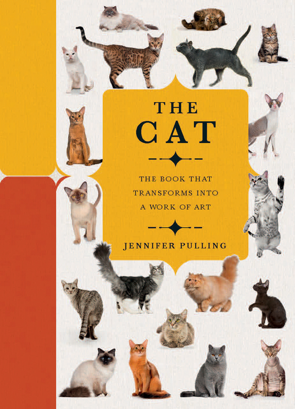 Паперова книга « Paperscapes: The Cat», автор Дженніфер Пуллінг - фото №1