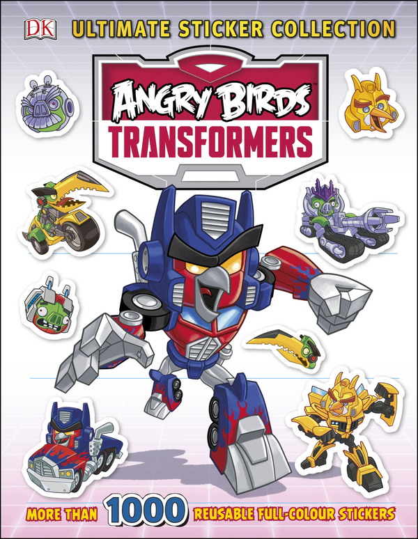 Паперова книга «Angry Birds Transformers Ultimate Sticker Collection» - фото №1