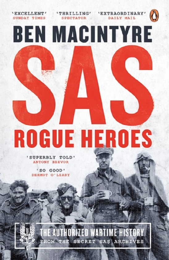 Бумажная книга «SAS. Rogue Heroes», автор Бен Макинтайр - фото №1