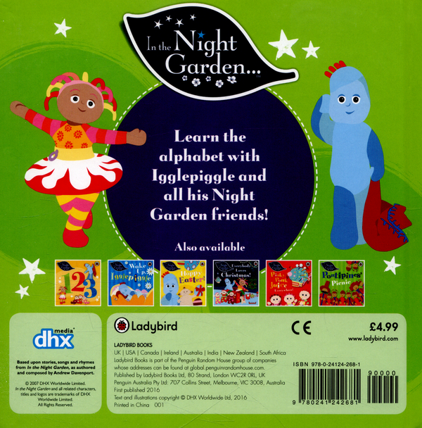 Паперова книга «In the Night Garden. ABC» - фото №1