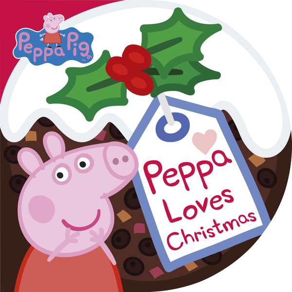 Паперова книга «Peppa Pig. Peppa Loves Christmas», автор Лорен Холовейті - фото №1