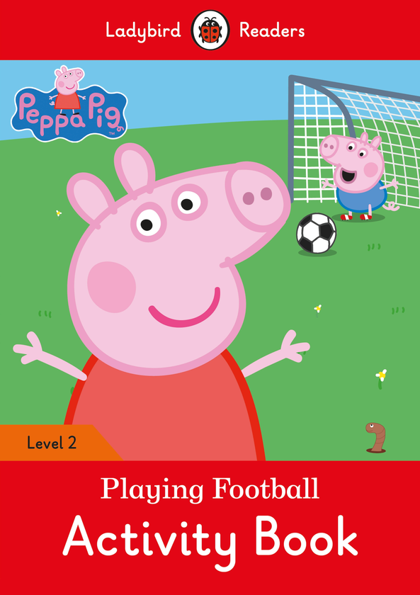 Паперова книга «Peppa Pig: Playing Football Activity Book – Level 2» - фото №1