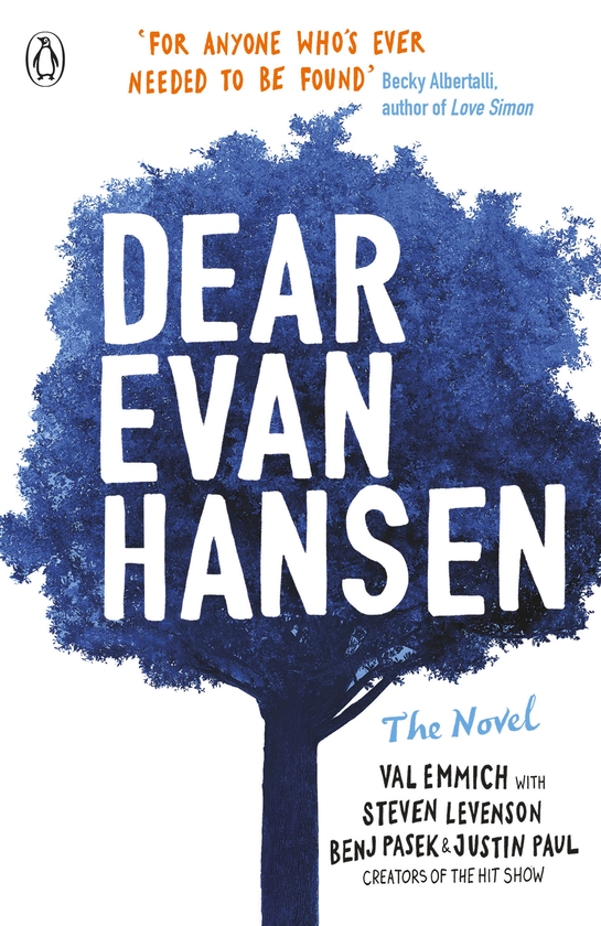 Бумажная книга «Dear Evan Hansen», авторов Стивен Левенсон, Вал Эммич - фото №1
