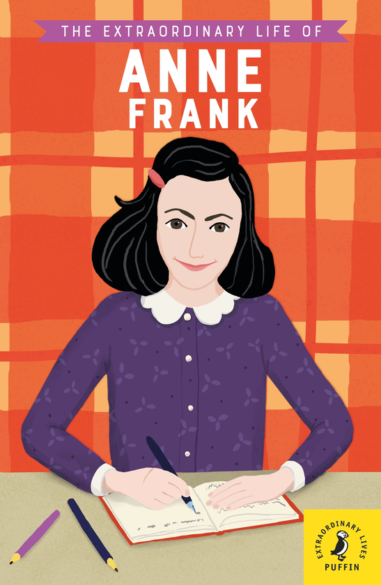Паперова книга «The Extraordinary Life of Anne Frank», автор Кейт Скотт - фото №1