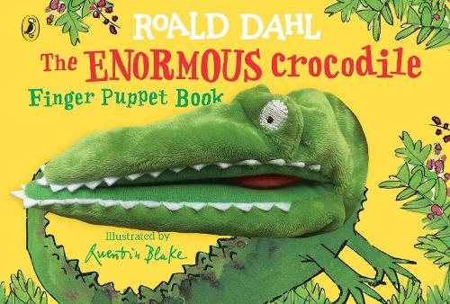 Паперова книга «The Enormous Crocodile's Finger Puppet Book», автор Роальд Дал - фото №1