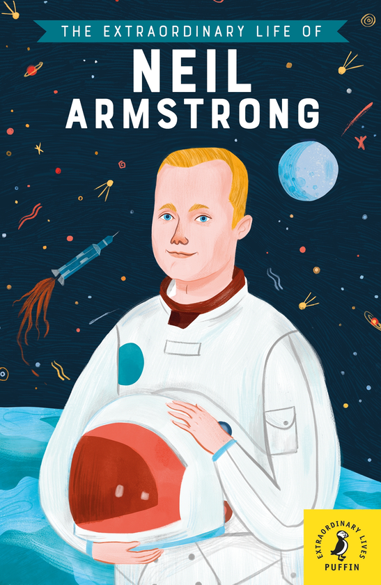 Паперова книга «The Extraordinary Life of Neil Armstrong», автор Мартін Говард - фото №1
