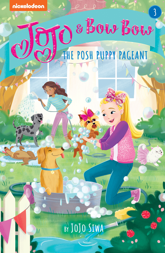 Паперова книга «JoJo and BowBow. The Posh Puppy Pageant», автор Джодзо Сіва - фото №1