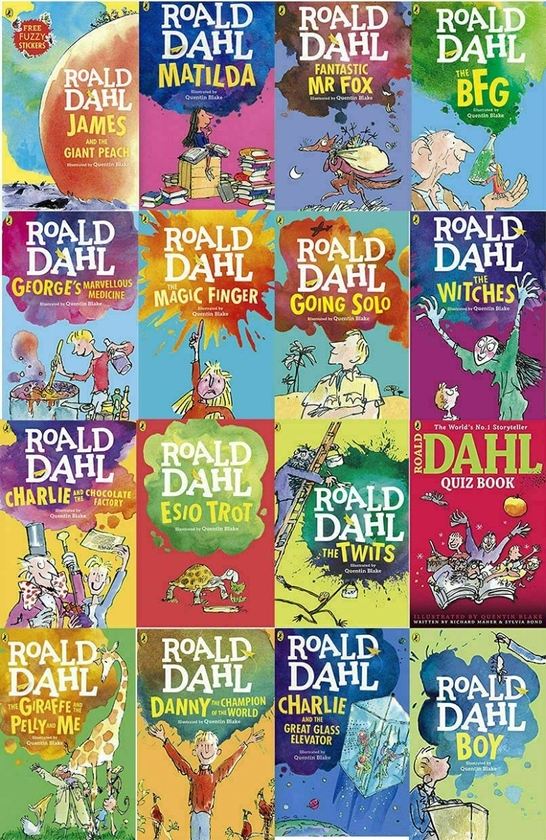 [object Object] «Roald Dahl Collection. Box Set 16 Books», автор Роальд Даль - фото №5 - миниатюра