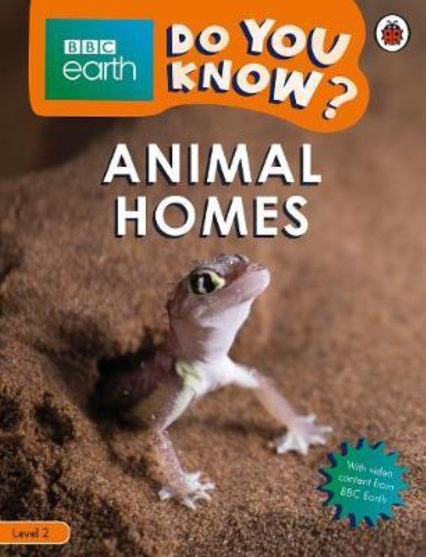 Паперова книга «Animal Homes - BBC Earth Do You Know...? Level 2» - фото №1
