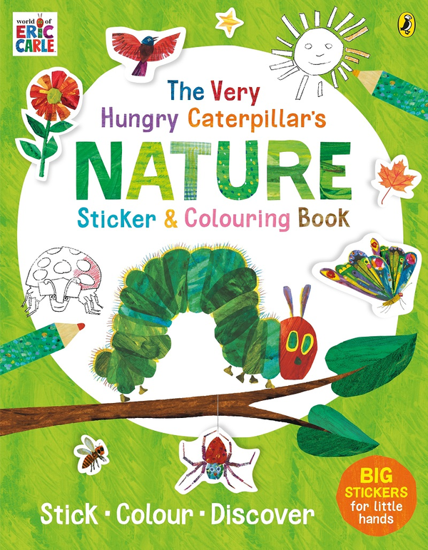 Паперова книга «The Very Hungry Caterpillar’s Nature Activity Book», автор Ерік Карл - фото №1