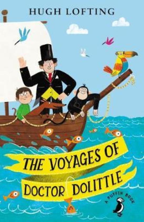 Паперова книга «The Voyages of Doctor Dolittle», автор Г'ю Джон Лофтінг - фото №1