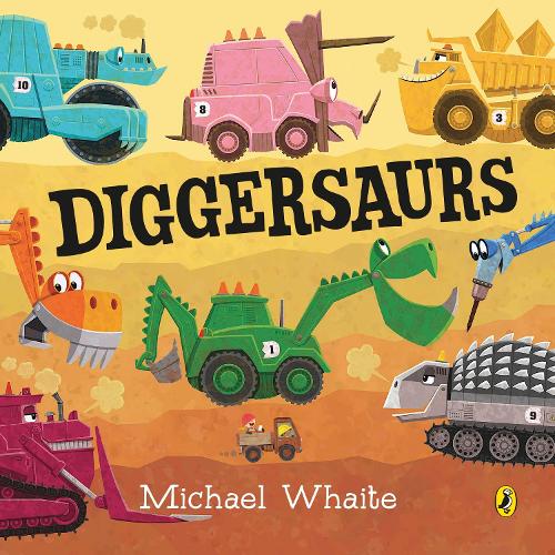 Паперова книга «Diggersaurs», автор Майкл Уейт - фото №1