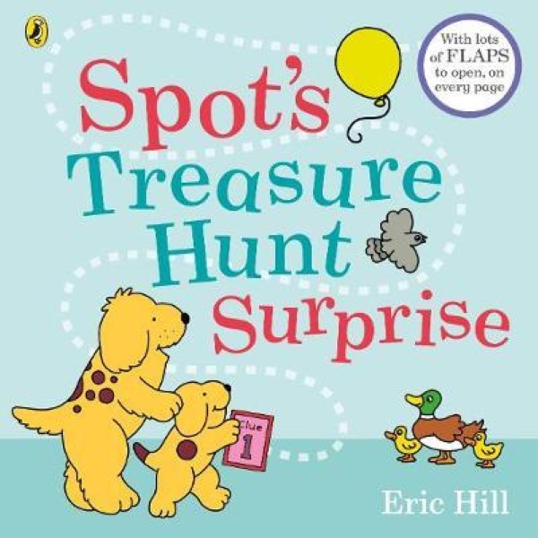 Бумажная книга «Spot's Big Treasure Hunt», автор Эрик Хилл - фото №1