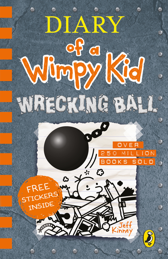 Бумажная книга «Diary of a Wimpy Kid. Wrecking Ball. Book 14», автор Джефф Кинни - фото №1
