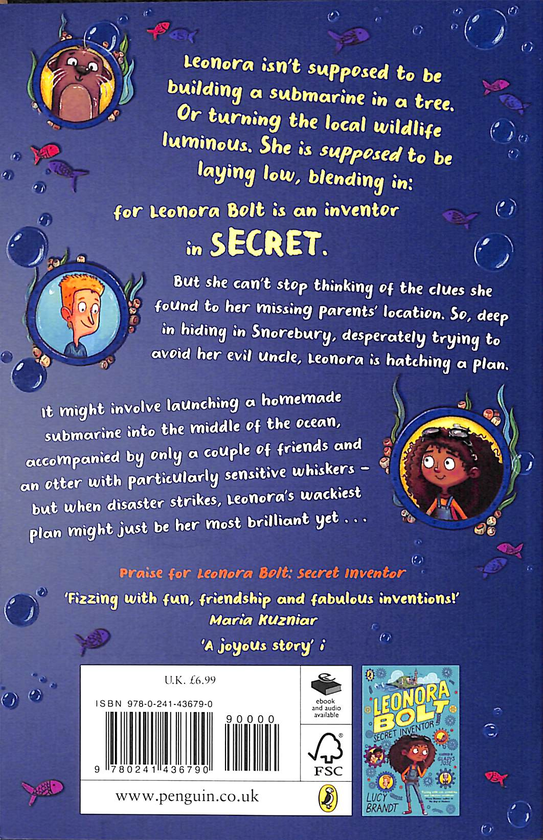 Бумажная книга «Leonora Bolt. Deep Sea Calamity», автор Люси Брандт - фото №1