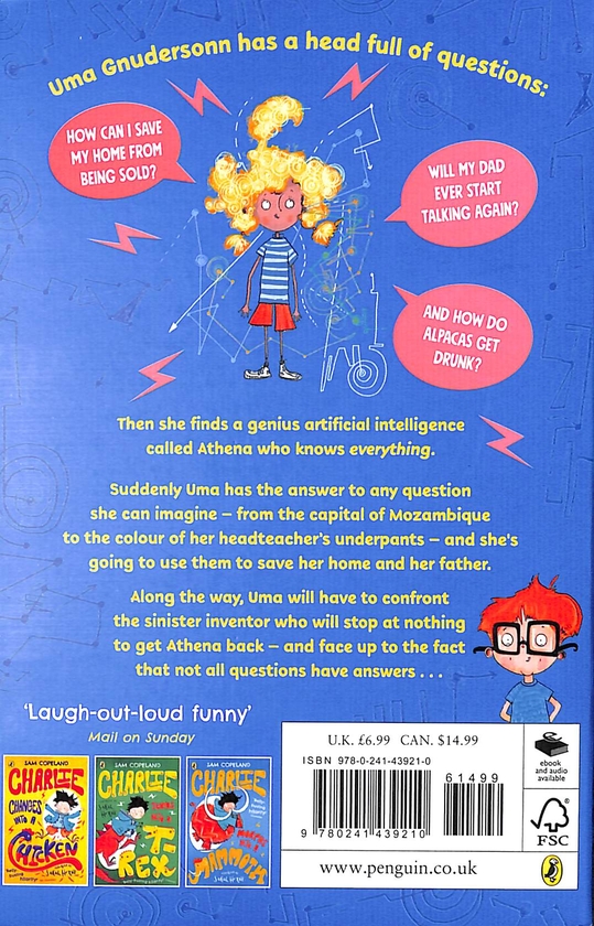 Бумажная книга «Uma and the Answer to Absolutely Everything», автор Сэм Коупленд - фото №1