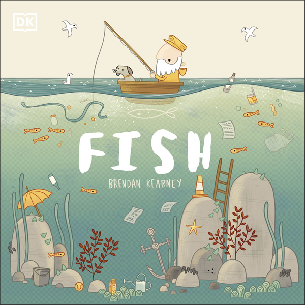 Бумажная книга «Fish. A tale about ridding the ocean of plastic pollution», автор Брендан Кирни - фото №1