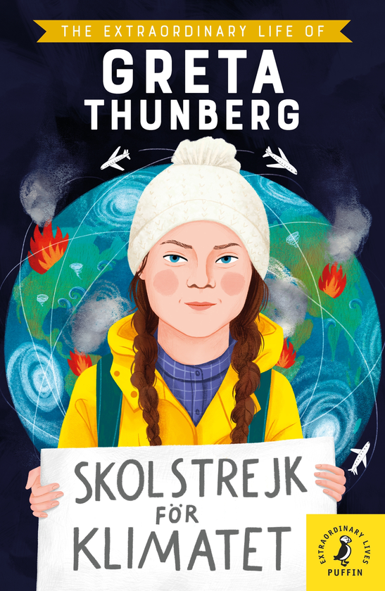 Бумажная книга «The Extraordinary Life of Greta Thunberg», автор Девика Джина - фото №1