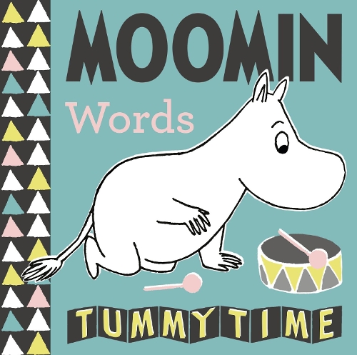 Паперова книга «Moomin Baby: Words Tummy Time Concertina Book», автор Туве Янссон - фото №1