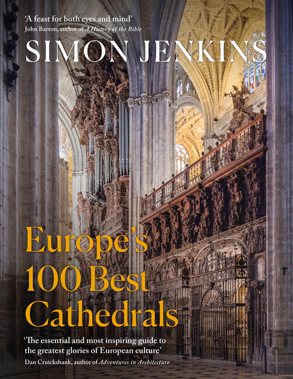 Паперова книга «Europe's 100 Best Cathedrals», автор Саймон Дженкінс - фото №1