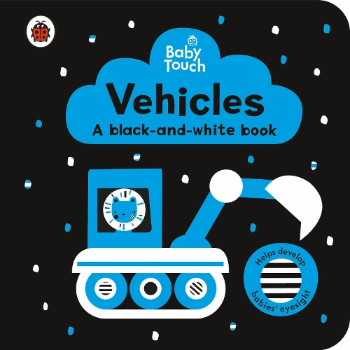 Бумажная книга «Baby Touch: Vehicles: a black-and-white book», автор Ladybird - фото №1