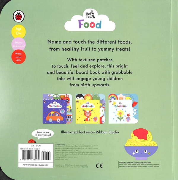 Бумажная книга «Baby Touch: Food» - фото №1