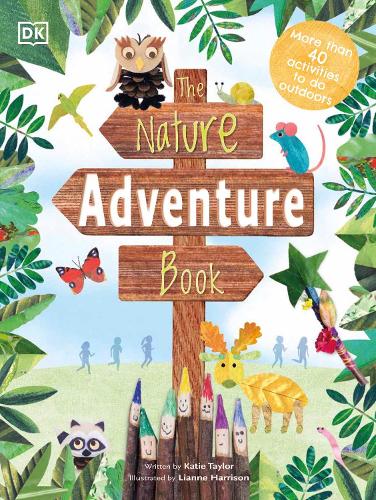 Паперова книга «The Nature Adventure Book: 40 activities to do outdoors», автор DK (Dorling Kindersley) - фото №1