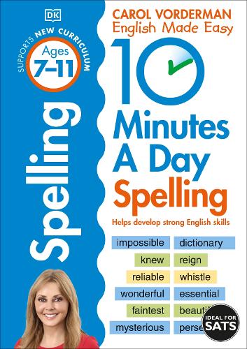 [object Object] «10 Minutes A Day Spelling, Ages 7-11 (Key Stage 2): Supports the National Curriculum, Helps Develop Strong English Skills», автор Керол Вордерман - фото №1