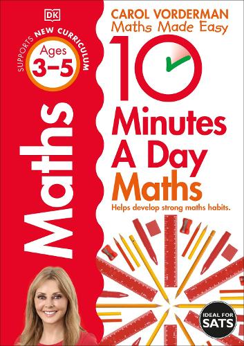 [object Object] «10 Minutes A Day Maths, Ages 3-5 (Preschool): Supports the National Curriculum, Helps Develop Strong Maths Skills», автор Керол Вордерман - фото №1
