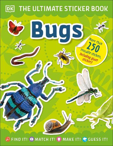 [object Object] «Ultimate Sticker Book Bugs», автор DK (Dorling Kindersley) - фото №1