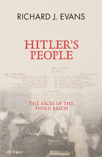 Бумажная книга «Hitler's People: The Faces of the Third Reich», автор Ричард Дж. Эванс - фото №1