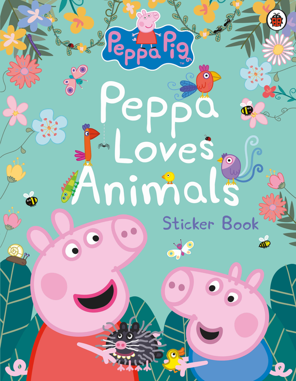 Паперова книга «Peppa Pig. Peppa Loves Animals. Sticker Book» - фото №1