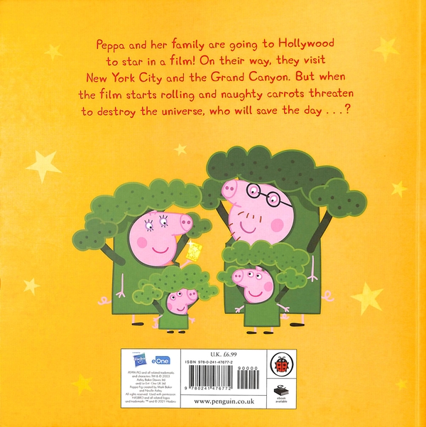 Бумажная книга «Peppa Goes to Hollywood» - фото №1