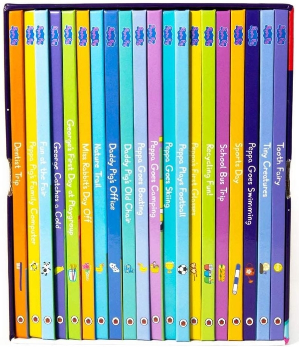 Бумажная книга «Peppa Pig. Bedtime Box of Books. 20 Stories» - фото №1