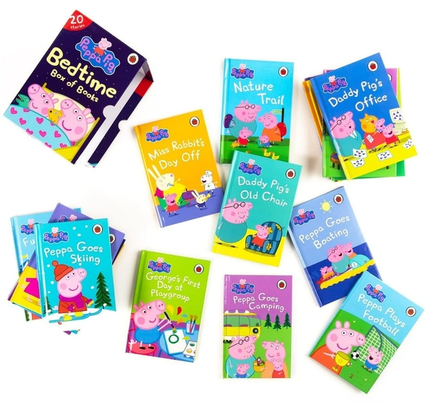 Бумажная книга «Peppa Pig. Bedtime Box of Books. 20 Stories» - фото №1