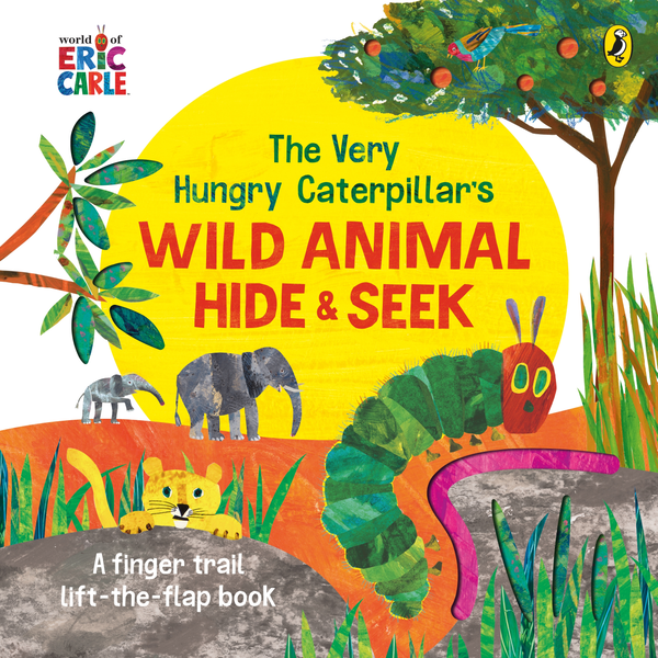 Бумажная книга «The Very Hungry Caterpillar's Wild Animal Hide-and-Seek», автор Эрик Карл - фото №1