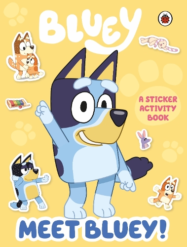 Бумажная книга «Bluey: Meet Bluey! Sticker Activity Book», автор Блюи - фото №1