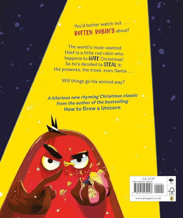 Бумажная книга «The Robin Who Stole Christmas», автор Рэйчел Моррисро - фото №1