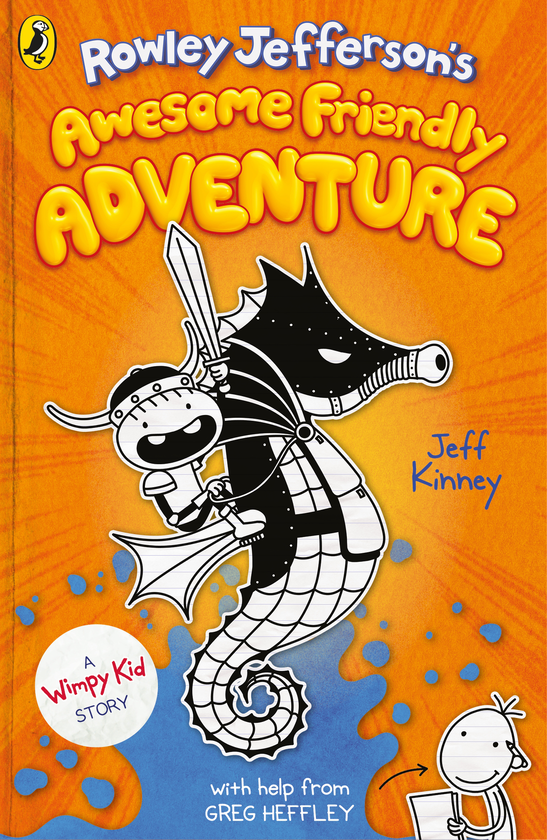 Паперова книга «Rowley Jefferson's Awesome Friendly Adventure», автор Джефф Кінні - фото №1