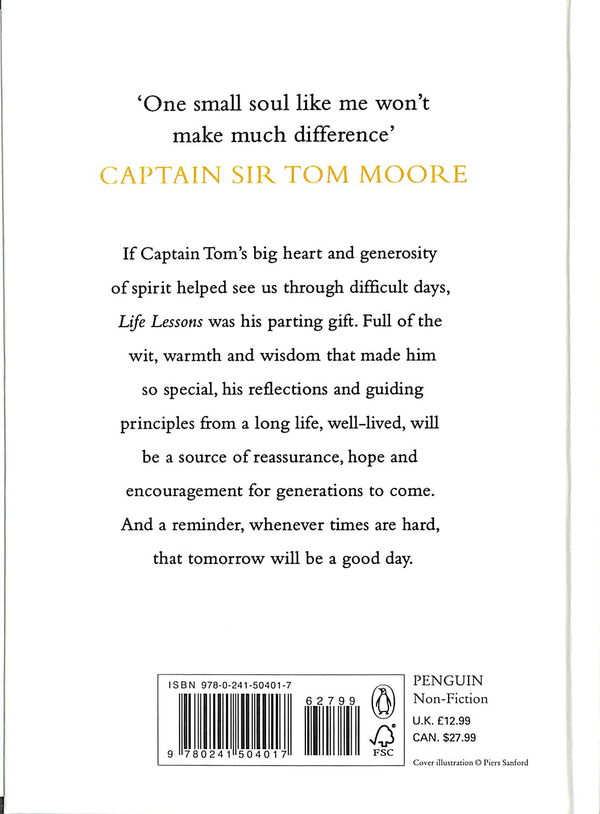 Бумажная книга «Captain Tom's Life Lessons», автор Том Мур - фото №1