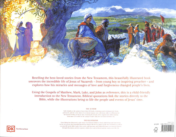 Бумажная книга «The Life of Jesus», автор Салли Гриндли / Sally Grindley - фото №1