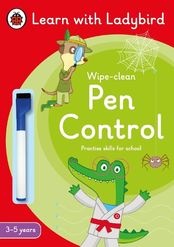 [object Object] «Pen Control: A Learn with Ladybird Wipe-Clean Activity Book 3-5 years: Ideal for home learning (EYFS)», автор Ladybird - фото №1