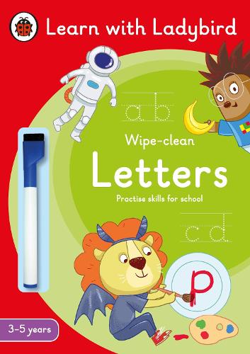[object Object] «Letters: A Learn with Ladybird Wipe-Clean Activity Book 3-5 years: Ideal for home learning (EYFS)», автор Ladybird - фото №1