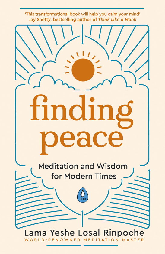 Бумажная книга «Finding Peace», автор Лама Еше Лосал Ринпоче - фото №1